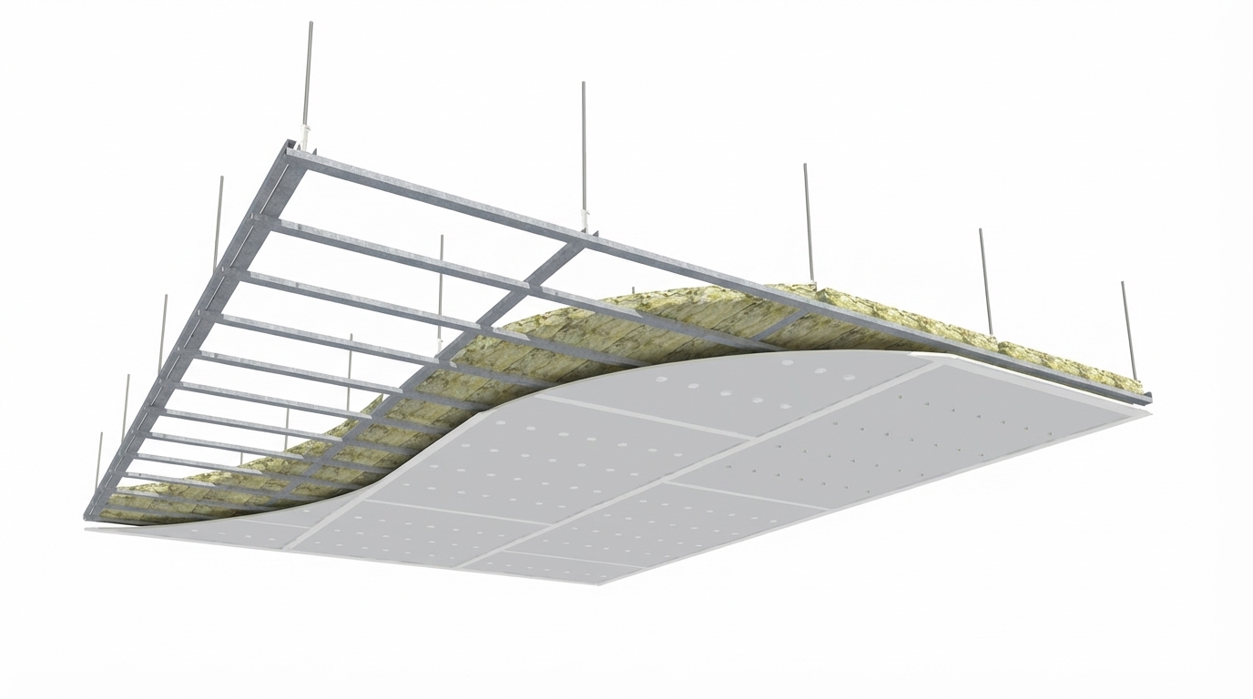 Cielorraso Junta Tomada